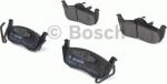 BOSCH Колодки тормозные JEEP COMMANDER 3.0-5.8 05-/GRAND CHEROKEE 2.7-5.7 00- задние (5080871AB, 0986494142)