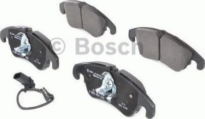 BOSCH Колодки тормозные AUDI A4/A4 ALLROAD/A5 1.8-3.2 07- передние с датч. (8K0698151A, 0986494259)