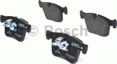 BOSCH Колодки тормозные дисковые 1 F20/3 F30/X3 F25 10- передние (34106859181, 0986494487)