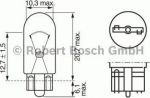 Bosch 1 987 302 206 лампа накаливания, габаритный огонь на TOYOTA COROLLA купе (AE86)