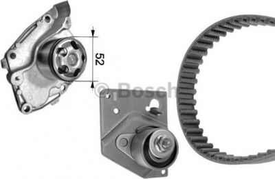 Bosch 1 987 946 424 водяной насос + комплект зубчатого ремня на RENAULT MEGANE II седан (LM0/1_)