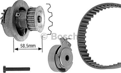 Bosch 1 987 948 733 водяной насос + комплект зубчатого ремня на OPEL KADETT E фургон (37_, 47_)