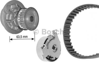 Bosch 1 987 948 744 водяной насос + комплект зубчатого ремня на OPEL KADETT E кабрио (43B_)