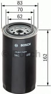 BOSCH F026402002 Топливный фильтр (F026402002)