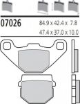 BREMBO Тормозные колодки (07026)