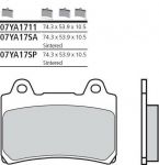 BREMBO Тормозные колодки (07YA1711)