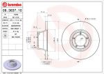 Brembo 08.3637.10 тормозной диск на FORD TRANSIT c бортовой платформой/ходовая часть (V_ _)