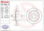 BREMBO (561 506 J) Диск торм зад VOLVO 740-960 (561506J, 08.5288.10)
