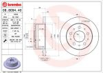 BREMBO Диск тормозной CITRO (46833807, 08.8094.40)