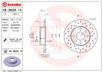 Brembo 08.8638.1X тормозной диск на OPEL CORSA C фургон (F08, W5L)