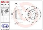 Brembo 08.9137.10 тормозной диск на DAIHATSU TAFT