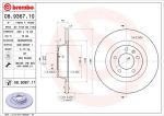 Brembo 08.9367.11 тормозной диск на PEUGEOT 407 купе (6C_)