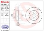 BREMBO Диск торм зад PRIMERA P11 99- (562227J, 08.9461.10)