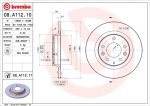 Brembo 08.A112.10 тормозной диск на MAZDA 6 (GH)