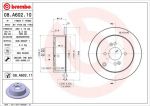 Brembo 08.A602.11 тормозной диск на HYUNDAI ACCENT III седан (MC)