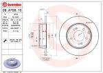 Brembo 08.A708.10 тормозной диск на KIA OPTIMA