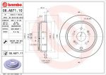 BREMBO Диск торм. окраш. Re HO CR-V III, IV 06- (08A87111)