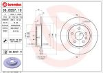 BREMBO Диск тормозной Chevrolet CRUZE (J300) 1.6 (08.B357.10)