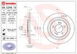 Brembo 08.C248.10 тормозной диск на HYUNDAI i40 CW (VF)
