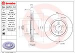 BREMBO Диск торм.пер. вент. Golf VR6 1H0615301 (561619J, 09.5570.10)