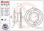Brembo 09.6813.20 тормозной диск на IVECO EuroCargo