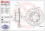 Brembo 09.6924.1X тормозной диск на 5 (E39)