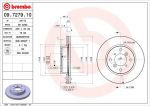 BREMBO Диск торм.пер. вент. Baleno 95-> 5531161G00 (562117J, 09.7279.10)