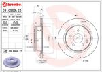 BREMBO 09.8969.21_диск тормозной задний! с покрытием Nissan X-Trail/Qashqai 2.0/2.5/2.2DCi 01> (09896921)