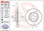 BREMBO Диск тормозной OPEL ASTRA 04-10/MERIVA 03-10 передний (569006, 09.9159.10)