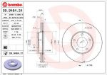 Brembo 09.9464.21 тормозной диск на MAZDA 3 (BL)
