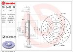 Brembo 09.9468.1X тормозной диск на FORD C-MAX (DM2)