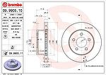 BREMBO Диск тормозной вент. передний JEEP WRANGLER II (TJ) (08/96-) F (5016434AA, 09.9905.10)