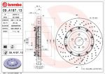 BREMBO Торм.диск пер.[380x34] 5 отв. (09.A187.13)