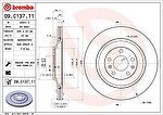 Brembo 09.C137.11 тормозной диск на AUDI A8 (4E_)