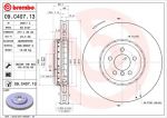 Brembo 09.C407.13 тормозной диск на 5 (F10, F18)