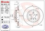 BREMBO Диск торм. Re 5(F10/11) 10- (09C41113)