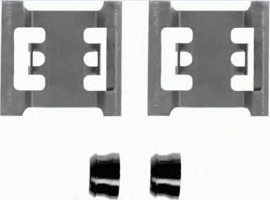 Brembo A 02 254 комплектующие, колодки дискового тормоза на FORD TRANSIT c бортовой платформой/ходовая часть (E_ _)