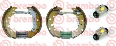 Brembo K 24 061 комплект тормозных колодок на FORD FIESTA IV (JA_, JB_)