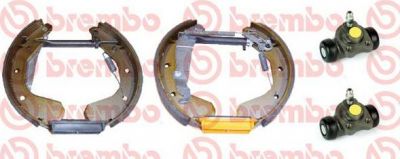 Brembo K 59 027 комплект тормозных колодок на OPEL KADETT E Наклонная задняя часть (33_, 34_, 43_, 44_)