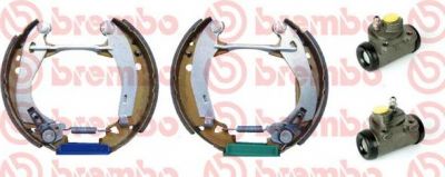 Brembo K 61 035 комплект тормозных колодок на PEUGEOT 205 II (20A/C)