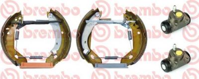 Brembo K 61 037 комплект тормозных колодок на PEUGEOT 205 I (741A/C)
