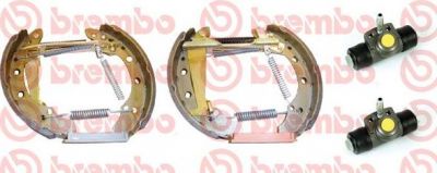 Brembo K 85 009 комплект тормозных колодок на VW SANTANA (32B)