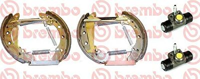 Brembo K 85 012 комплект тормозных колодок на VW SANTANA (32B)