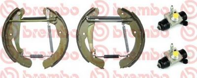 Brembo K 85 045 комплект тормозных колодок на SKODA ROOMSTER Praktik (5J)