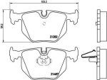 BREMBO Колодки тормозные 3 (E46) 3 (34213403241, P06044)