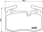 BREMBO Колодки тормозные MINI (R56), MINI CLUBMAN (R55), MINI Convertible (R57) (34116772892, P06068)