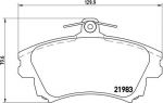BREMBO Колодки передние MITSUBISHI CARISMA /VOLVO S40/V40 (30623259, P86017)