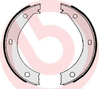 Brembo S 06 503 комплект тормозных колодок, стояночная тормозная с на 5 (E34)