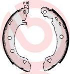 Brembo S 23 508 комплект тормозных колодок на FIAT BRAVA (182)
