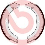 BREMBO Колодки тормозные комплект, стояночная тормозная система (S 50 524)